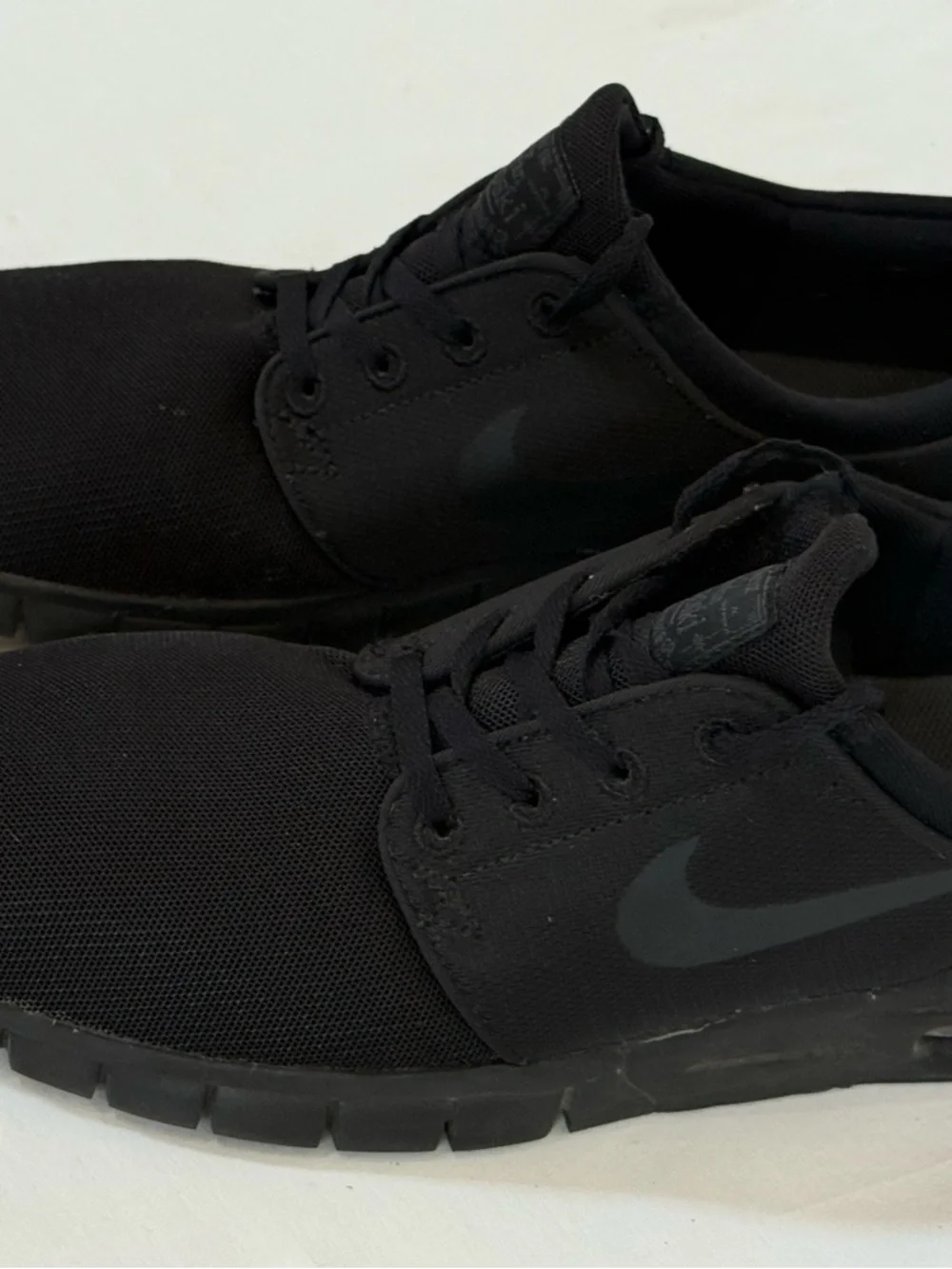Nike Men’s Stefan Janoski Canvas Sneakers - Black Size 11 - Picture 3 of 8